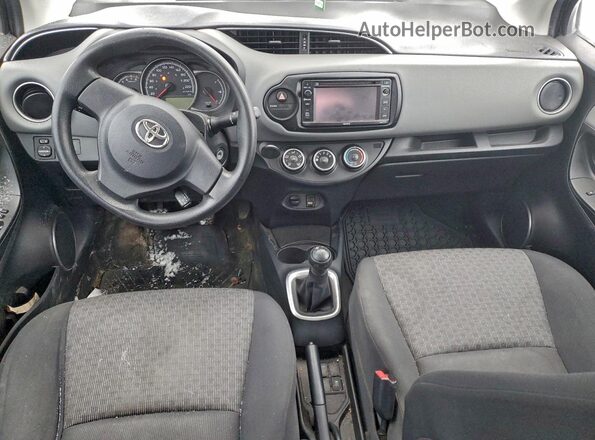 VNKKTUD32GA062121 2016 TOYOTA YARIS Угольный Вид панели приборов