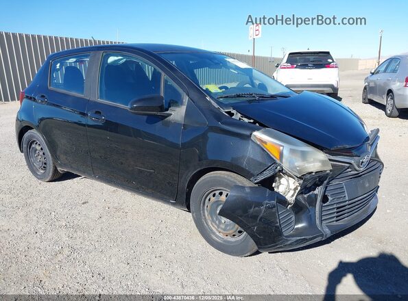 VNKKTUD3XHA081954 2017 TOYOTA YARIS Черный Передняя правая четверть