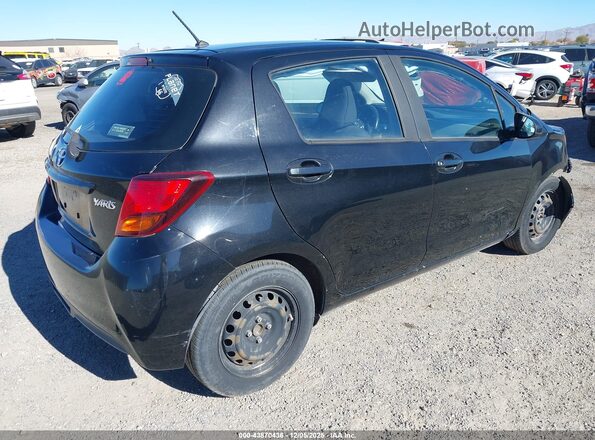 VNKKTUD3XHA081954 2017 TOYOTA YARIS Черный Задняя правая четверть