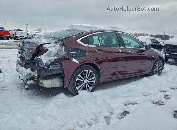 W04GP6SX1L1017146 2020 BUICK REGAL Бордовый Задняя правая четверть