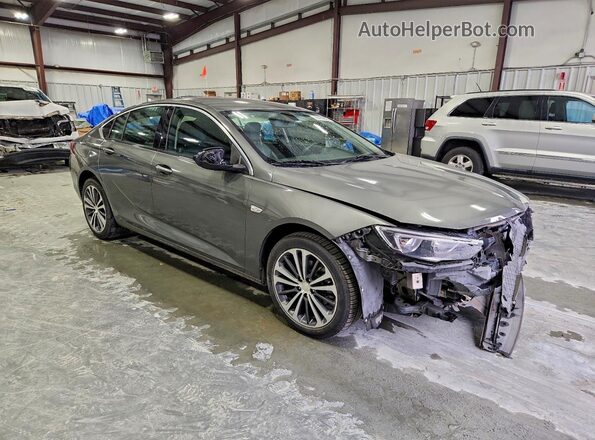 W04GP6SX2J1122131 2018 BUICK REGAL Серый Передняя правая четверть