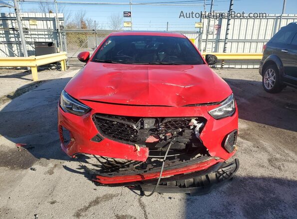 W04GS6SS2J1129261 2018 BUICK REGAL Red წინა ხედი