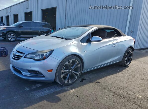 W04WH3N53JG040665 2018 BUICK CASCADA Blue Vista tres cuartos delantera izquierda