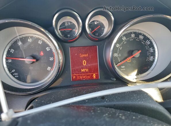 W04WH3N53KG355368 2019 BUICK CASCADA White Widok zestawu wskaźników