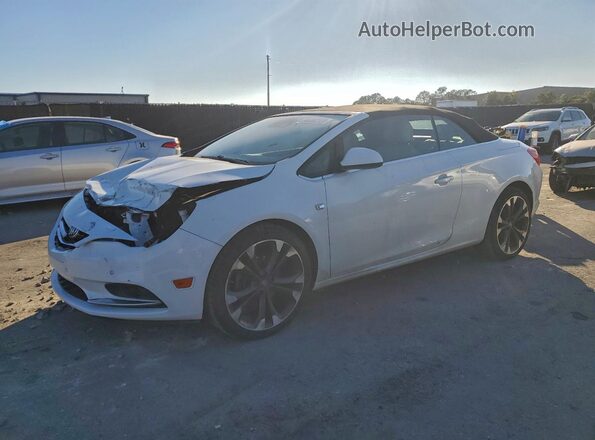 W04WH3N53KG355368 2019 BUICK CASCADA White Przód lewy