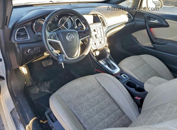 W04WH3N53KG355368 2019 BUICK CASCADA White Widok deski rozdzielczej