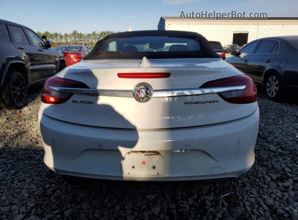 W04WH3N58JG037812 2018 BUICK CASCADA Белый Вид сзади