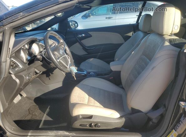 W04WH3N5XHG147934 2017 BUICK CASCADA Черный Вид салона спереди