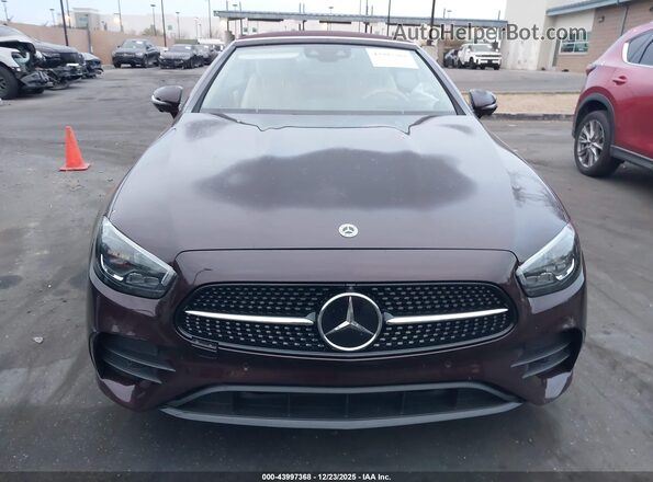 W1K1K5JB3PF207751 2023 MERCEDES-BENZ E-CLASS Burgundy Вид щитка приладів