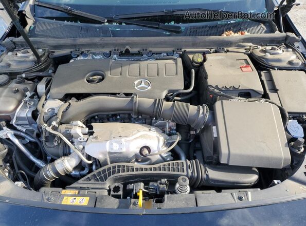 W1K3G4EB2NJ341448 2022 MERCEDES-BENZ A Черный Вид задней части салона