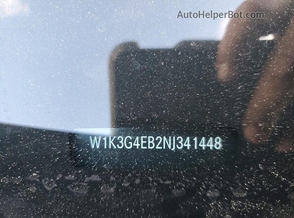 W1K3G4EB2NJ341448 2022 MERCEDES-BENZ A Черный Вид подкапотного пространства