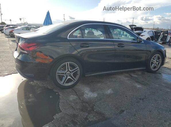 W1K3G4EB2NJ341448 2022 MERCEDES-BENZ A Черный Задняя правая четверть