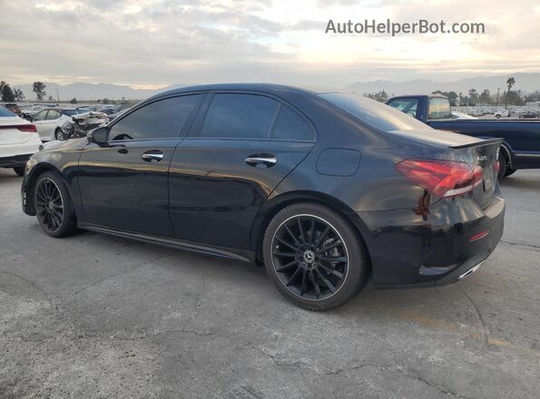 W1K3G4EB5NJ341220 2022 MERCEDES-BENZ A Черный Задняя левая четверть