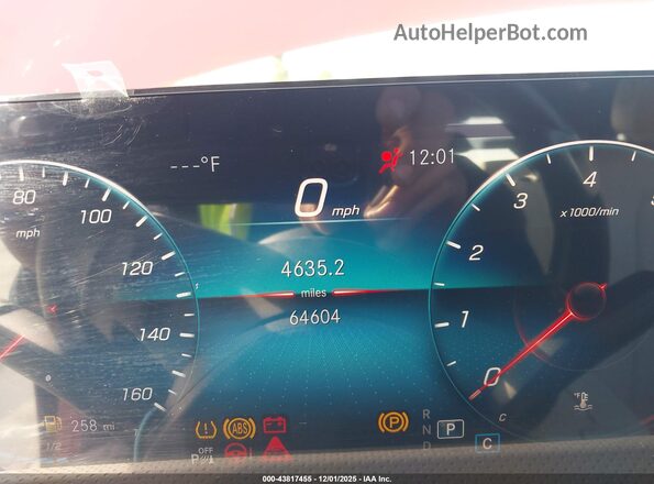 W1K3G4EB8MJ279889 2021 MERCEDES-BENZ A 220 Красный Вид задних сидений