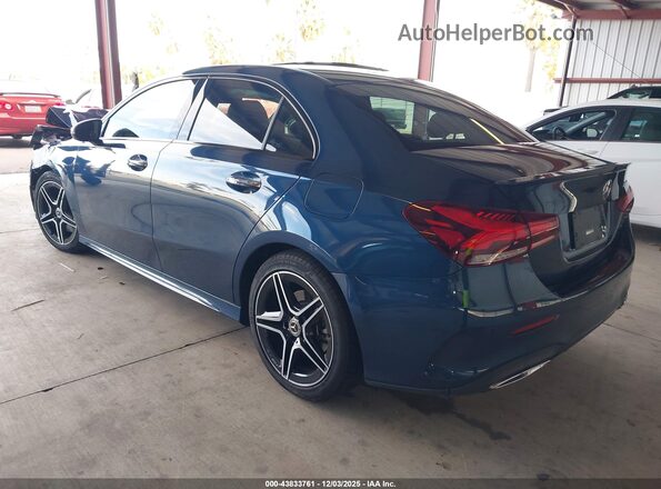 W1K3G4EB9MJ271641 2021 MERCEDES-BENZ A 220 Dark Blue Trasero izquierdo