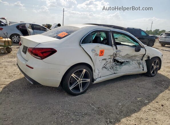 W1K3G4EBXMJ257277 2021 MERCEDES-BENZ A White Задня права чверть
