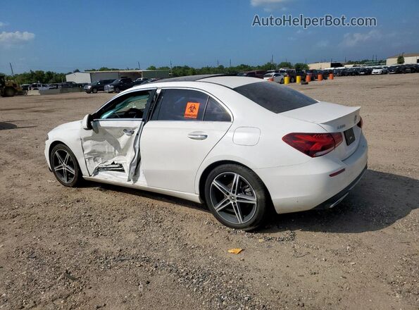 W1K3G4EBXMJ257277 2021 MERCEDES-BENZ A White Задня ліва чверть