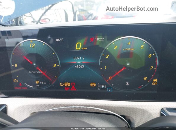 W1K3G4EBXMJ319759 2021 MERCEDES-BENZ A 220 Blue Vista de los asientos traseros