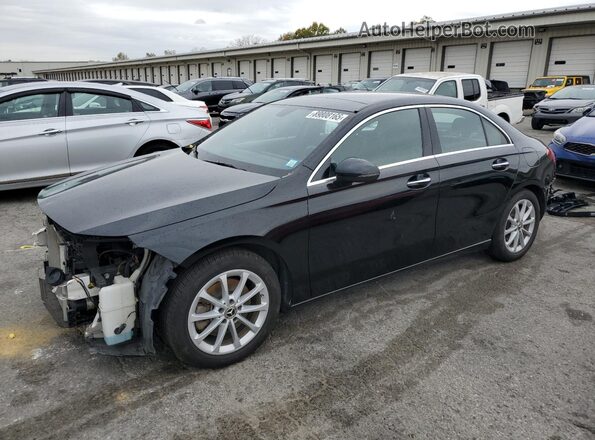 W1K3G4FB2MJ264237 2021 MERCEDES-BENZ A Черный Передняя левая четверть