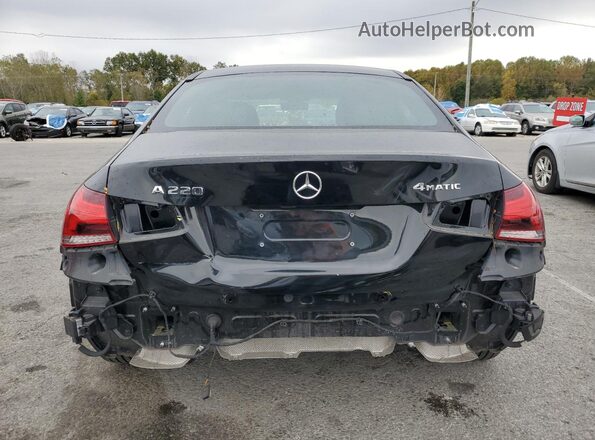 W1K3G4FB2MJ264237 2021 MERCEDES-BENZ A Черный Вид сзади