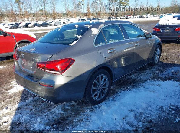 W1K3G4FBXMJ279469 2021 MERCEDES-BENZ A 220 Серый Задняя правая четверть