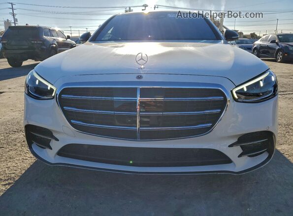 W1K6G6DB9PA224642 2023 MERCEDES-BENZ S White Вид спереду