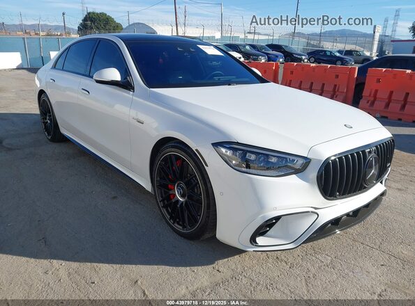 W1K6G8CB2SA322868 2025 MERCEDES-BENZ AMG S 63 E White Przód prawy