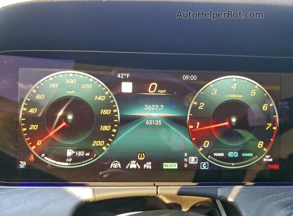 W1K7X5KB1NA045963 2022 MERCEDES-BENZ AMG Черный Вид щитка приборов