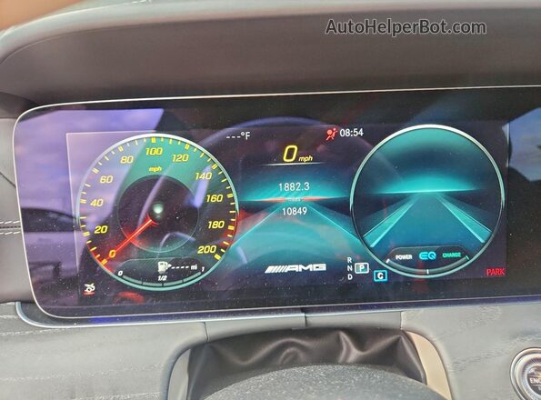 W1K7X5KB3NA046029 2022 MERCEDES-BENZ AMG Black Widok zestawu wskaźników
