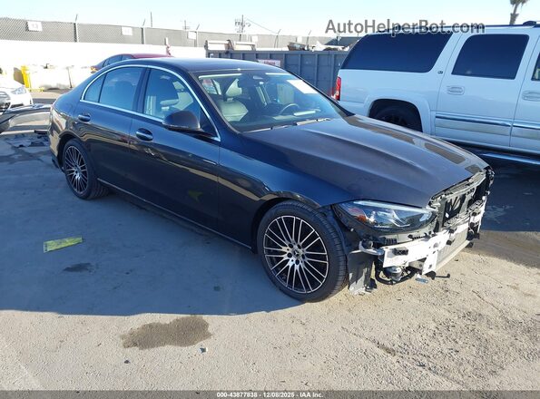 W1KAF4GB4PR102446 2023 MERCEDES-BENZ C-CLASS Черный Передняя правая четверть