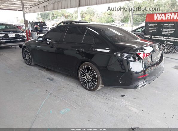 W1KAF4GB7PR124392 2023 MERCEDES-BENZ C-CLASS Черный Задняя левая четверть