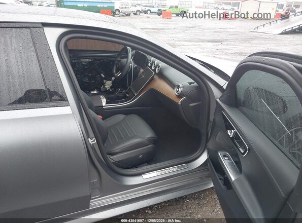 W1KAF4GB9PR069900 2023 MERCEDES-BENZ C-CLASS Gray Вид салону спереду
