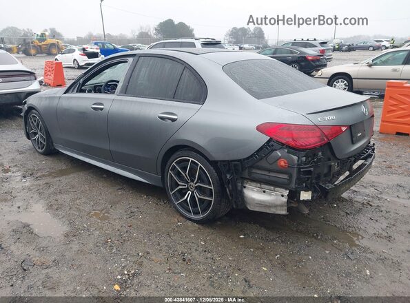 W1KAF4GB9PR069900 2023 MERCEDES-BENZ C-CLASS Gray Задня ліва чверть