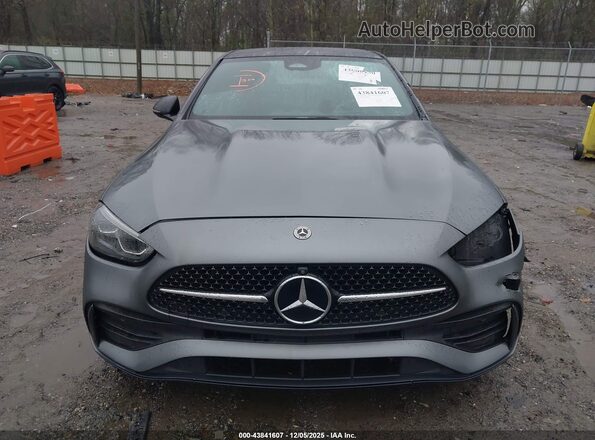 W1KAF4GB9PR069900 2023 MERCEDES-BENZ C-CLASS Gray Вид задньої частини салону