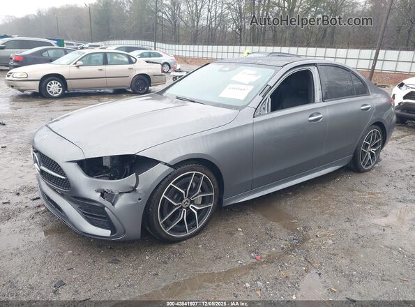 W1KAF4GB9PR069900 2023 MERCEDES-BENZ C-CLASS Gray Передня ліва чверть