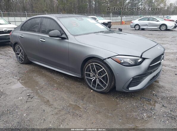 W1KAF4GB9PR069900 2023 MERCEDES-BENZ C-CLASS Gray Передня права чверть