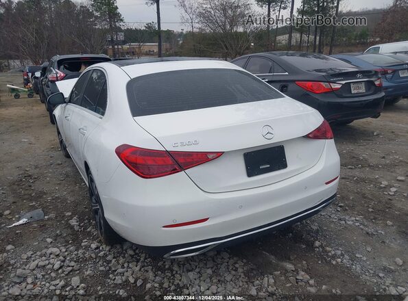 W1KAF4GB9PR139282 2023 MERCEDES-BENZ C-CLASS Белый Задняя левая четверть