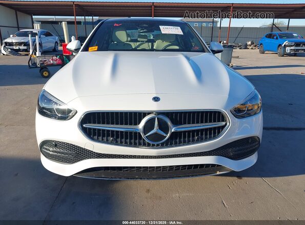 W1KAF4HB0SR241500 2025 MERCEDES-BENZ C-CLASS Белый Вид щитка приборов