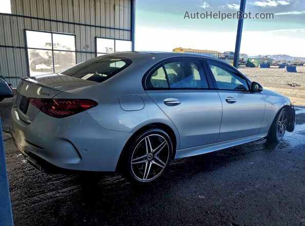 W1KAF4HB1SR269872 2025 MERCEDES-BENZ C Silver უკანა მარჯვენა