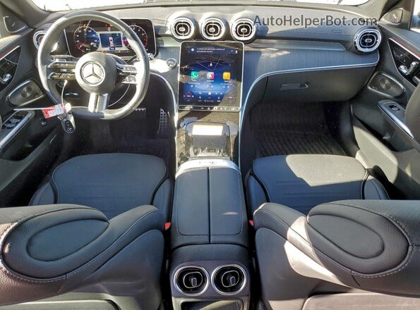 W1KAF4HB1SR269872 2025 MERCEDES-BENZ C Silver წინა პანელის ხედი