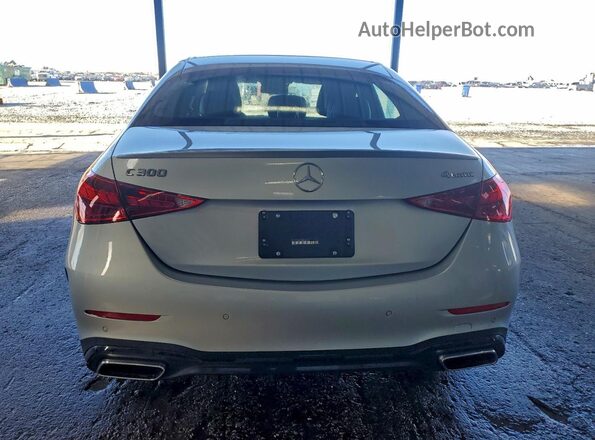 W1KAF4HB1SR269872 2025 MERCEDES-BENZ C Silver უკანა ხედი