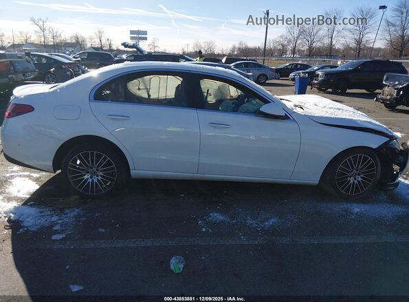 W1KAF4HB5PR095425 2023 MERCEDES-BENZ C-CLASS White Vista interior trasera
