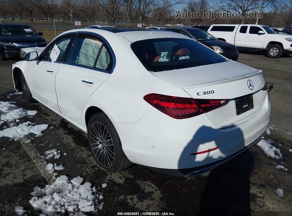 W1KAF4HB5PR095425 2023 MERCEDES-BENZ C-CLASS White Trasero izquierdo