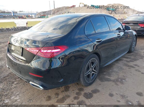 W1KAF4HB6PR076981 2023 MERCEDES-BENZ C-CLASS Black Հետևի աջ