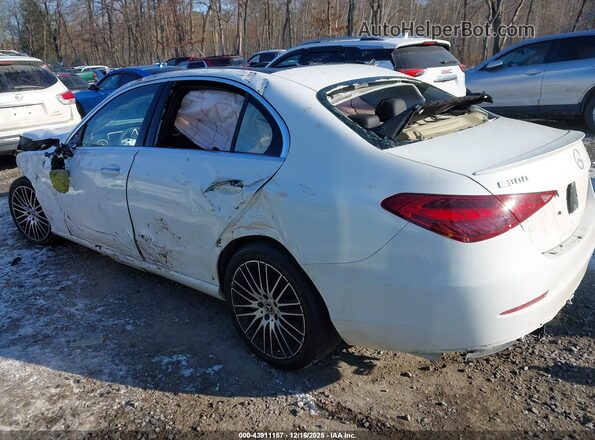 W1KAF4HB6PR082098 2023 MERCEDES-BENZ C-CLASS White Задня ліва чверть