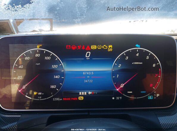 W1KAF4HB6PR120560 2023 MERCEDES-BENZ C-CLASS Gray Vista de los asientos traseros