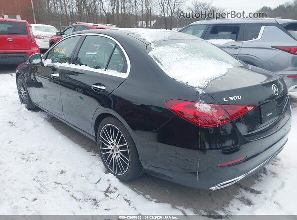 W1KAF4HB7PR121331 2023 MERCEDES-BENZ C-CLASS Black Tył lewy