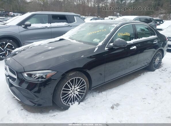 W1KAF4HB7PR121331 2023 MERCEDES-BENZ C-CLASS Black Przód lewy