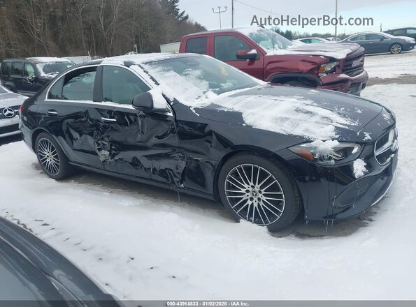 W1KAF4HB7PR121331 2023 MERCEDES-BENZ C-CLASS Black Widok wnętrza z tyłu