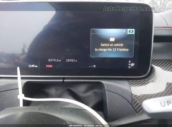 W1KAF8HB1PR097633 2023 MERCEDES-BENZ AMG C 43 Blue Rear seats view